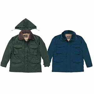 着用1回美品　日本製　別注　橘被服 綿100％　カストロ　キャンプ　ドカジャン 3L以上はこちら】日本製ドカジャン（カストロコート）綿100
