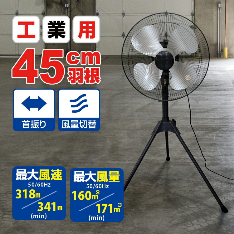 【未開封新品】工場扇　キタムラ産業　KF-521 ㈱キタムラ産業 KFー521 大型扇風機 工場用 仕事用 作業用