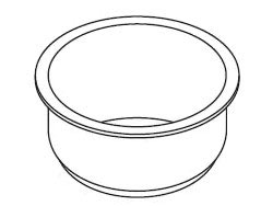 東芝 炊飯腕っ扱き内釜 320WW085