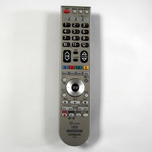 【楽天市場】【在庫限り】 日立 テレビ用リモコン C-RP4 (P60-XR01 029)：ルクス