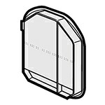 【在庫あり】 シャープ 掃除機サイクロンクリーナー用HEPAクリーンフィルター 2173370371