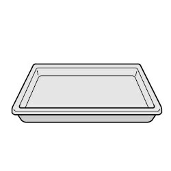 【在庫あり】東芝 電子レンジ用角皿 32582217