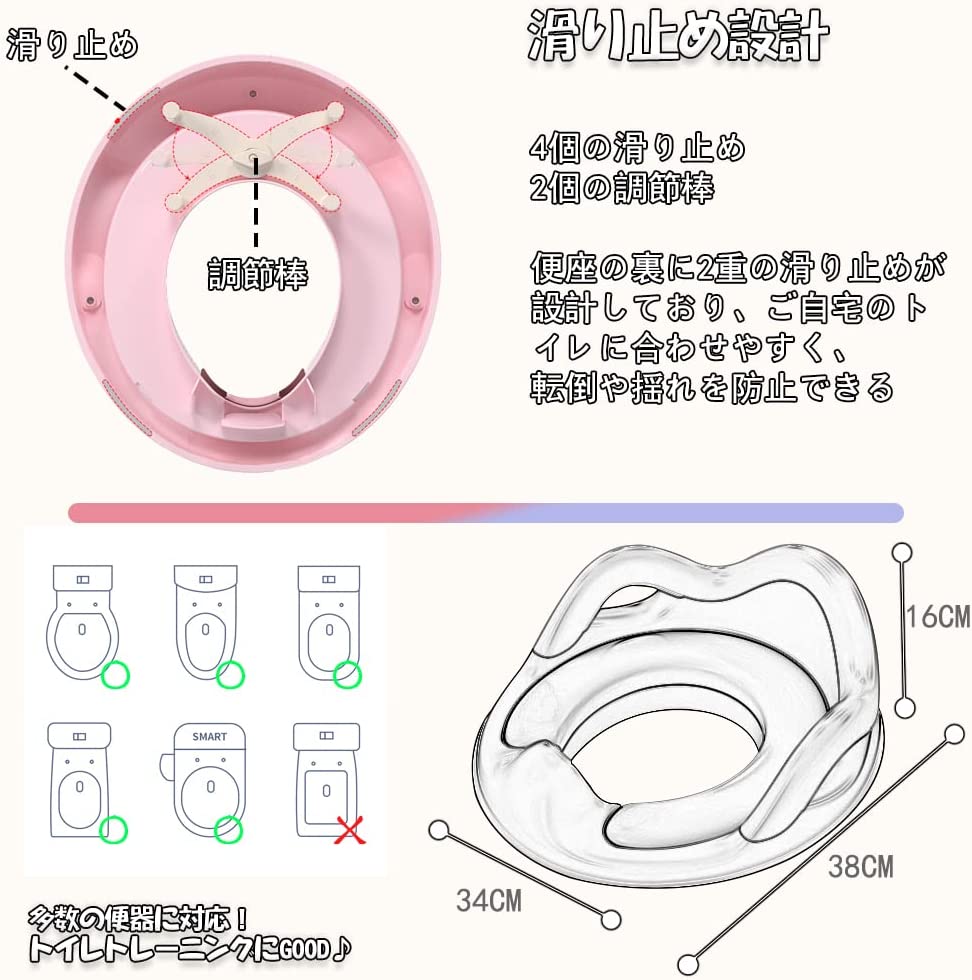 最大68 Offクーポン 子供 トイレ 補助便座 おまる 補助便座トレーニング 幼児 飛び散り防止 ソフトクッション トイレットトレーナー ピンク Toyama Nozai Co Jp 最大68 Offクーポン 子供 トイレ 補助便座 おまる 補助便座トレーニング 幼児 飛び散り防止 ソフトクッション トイレットトレーナー ピンク Toyama Nozai Co Jp