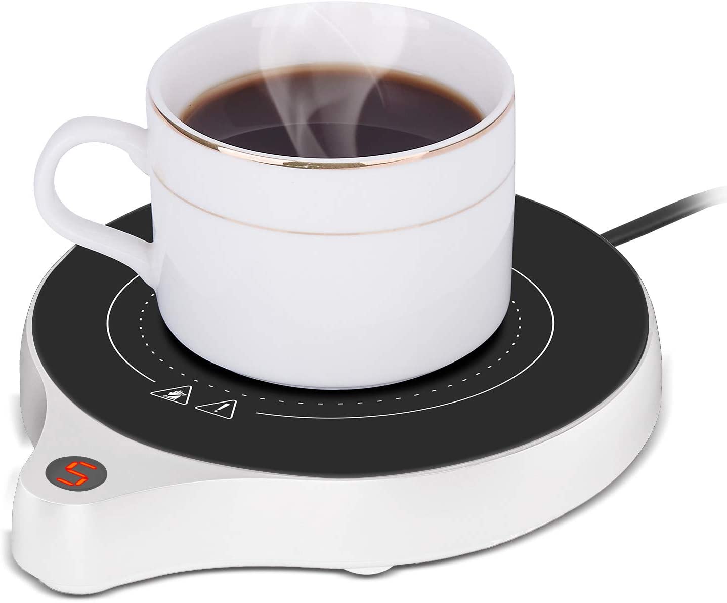 楽天市場】カップウォーマーマグカップ保温コースター、5つの温度設定