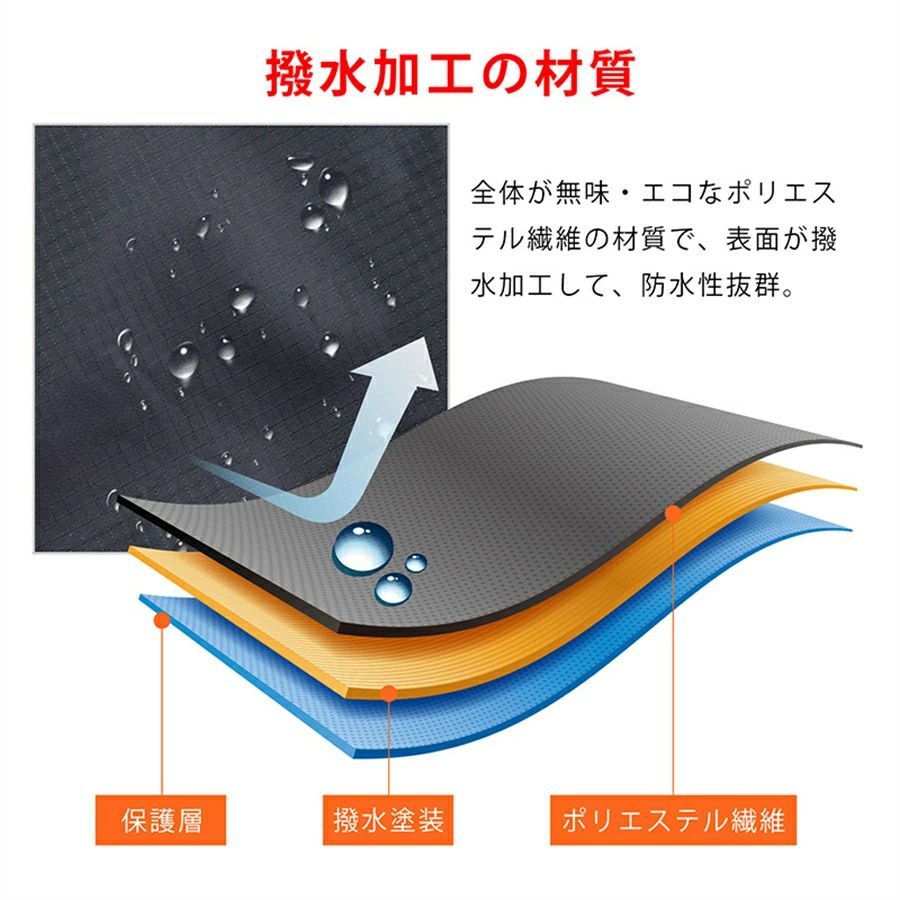 市場 自転車 100%PVC素材 紫外線隔離 レインカバー 雨除け 風防以外 さ対策