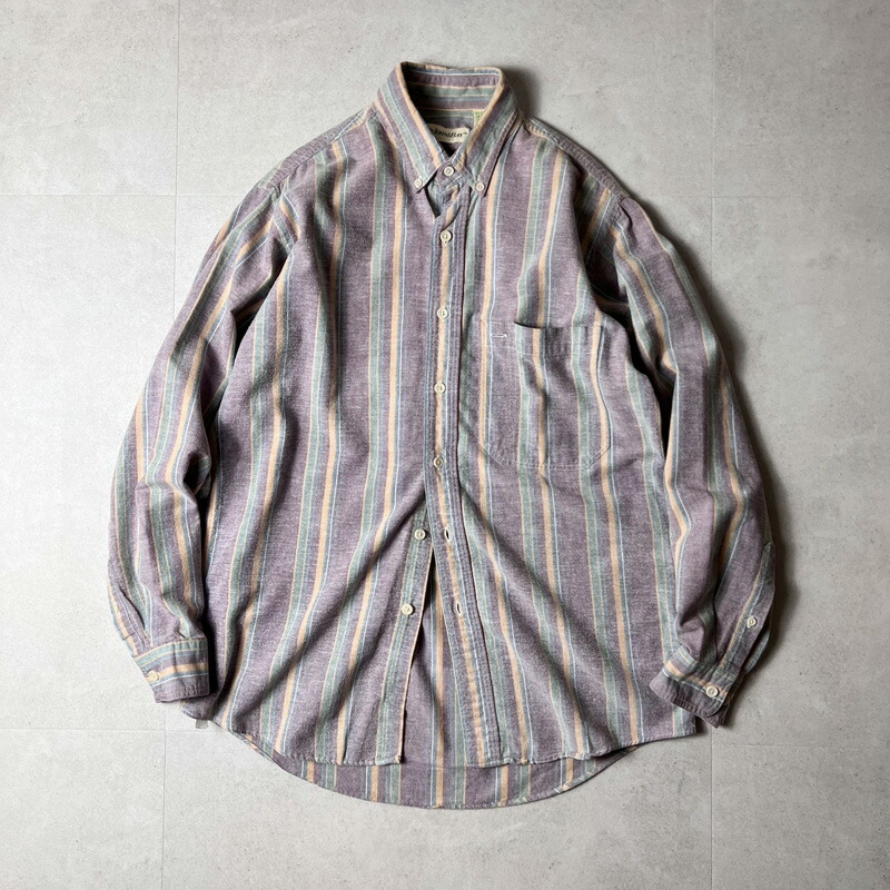 楽天市場】90s ST JOHN'S BAY チェック 長袖 ヘビー フランネル シャツ