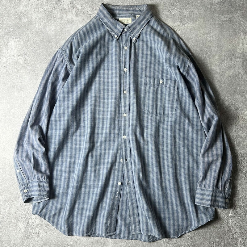 楽天市場】90s ST JOHN'S BAY チェック 長袖 ヘビー フランネル シャツ