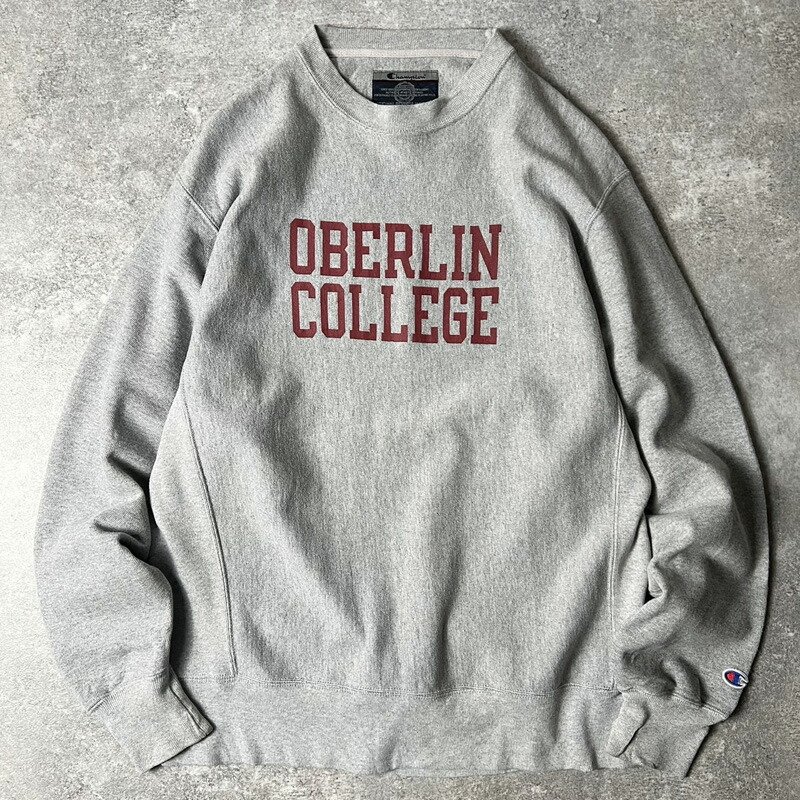 楽天市場】00s Champion 3段 カレッジ プリント プレミアム リバース