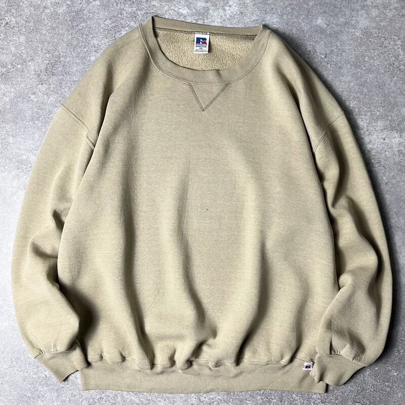 VINTAGE 前Vスウェット from USA レアカラー 90s USA製 □ チャンピオン 前V スウェット ( メンズ L