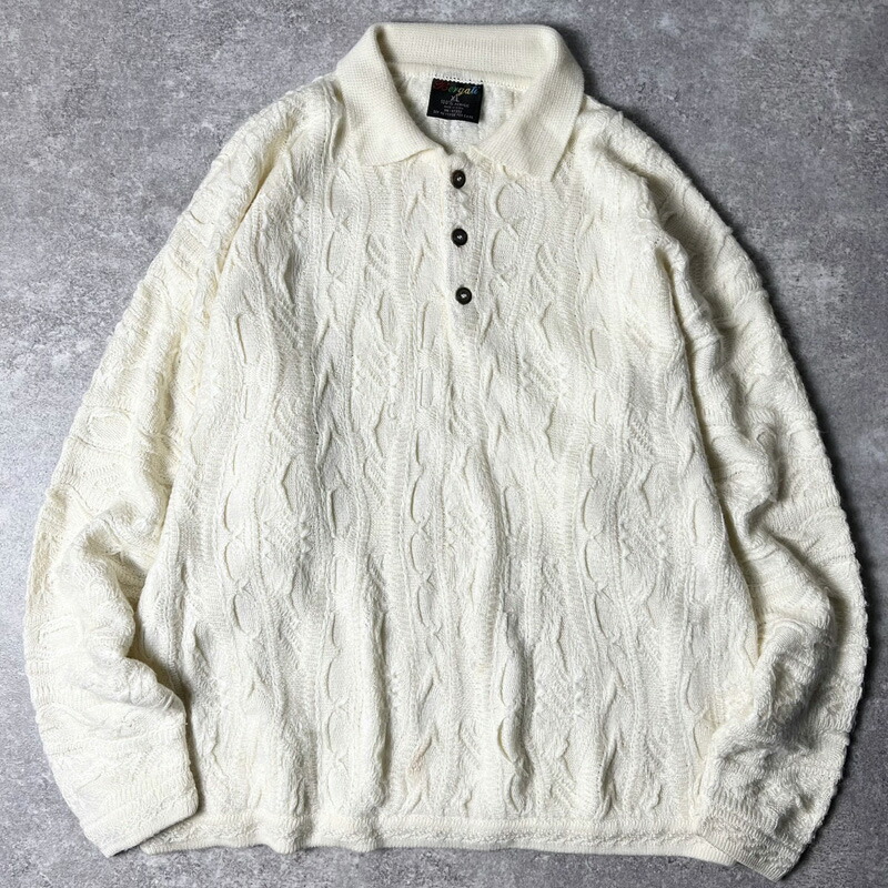 楽天市場】90s オーストラリア製 COOGI 3D 立体編み コットン ニット