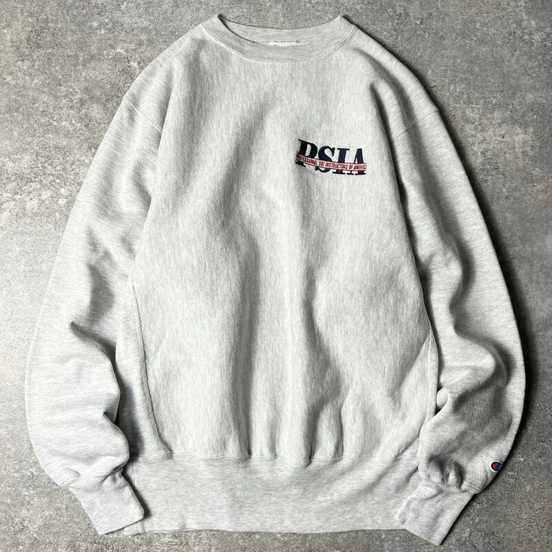 楽天市場】90s トリコタグ Champion 企業 ロゴ 刺繍 リバース