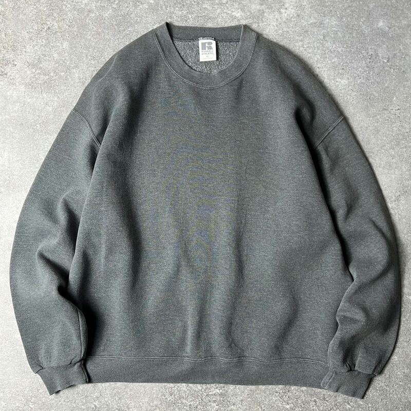 ぶ*%様 希少 90s USA製 ラッセル スウェット プルオーバー 無地 ソリ ぶ*%様 希少 90s USA製 ラッセル スウェット プルオーバー 無地