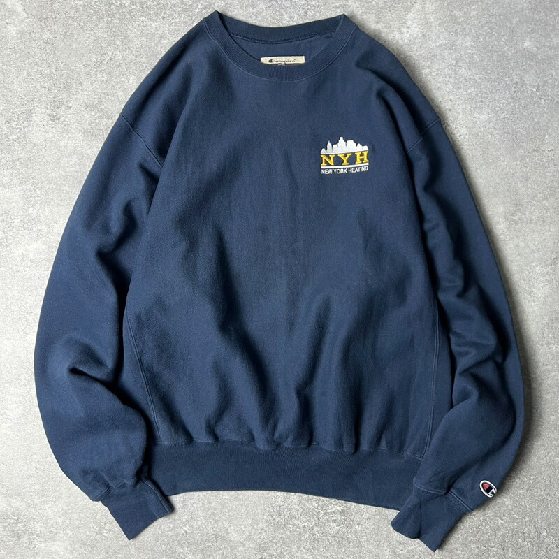 楽天市場】00s Champion 企業 ロゴ 刺繍 リバースウィーブ