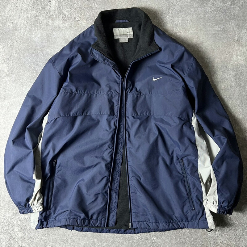 00s NIKE ナイロンジャケット セットアップ 海外 テック系 y2k 00s Y2K NIKE ナイキ ナイロンジャケット ギア テック グリーン