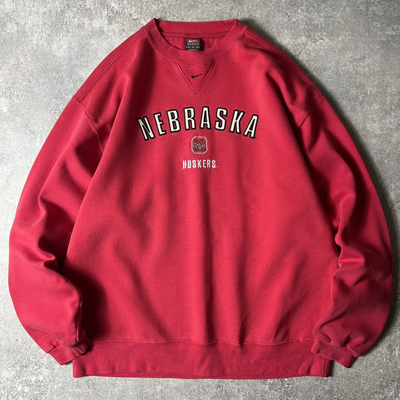 MT446☆ロゴセブン☆スウェットトレーナー☆カレッジロゴ☆USA製☆80s☆L カレッジモノ | Fuzzy Fuzzy