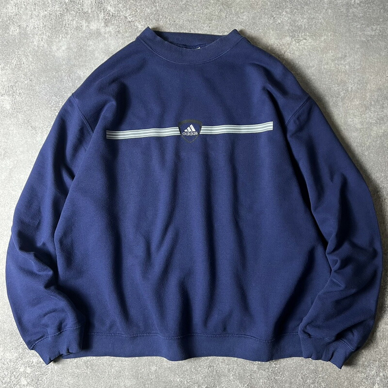 00s adidas 演戯 ロゴタイプ 刺しゅう 流汗 調教師 XL / 00日付け 年寄りの アディダス 流汗 米国海軍 【中古】 古着 亜米利加古着 USED ユーズド 中古 VINTAGE US古着 アメカジ