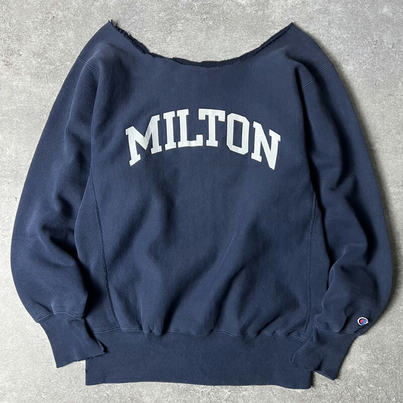 楽天市場】90s トリコタグ Champion 企業 ロゴ 刺繍 リバースウィーブ