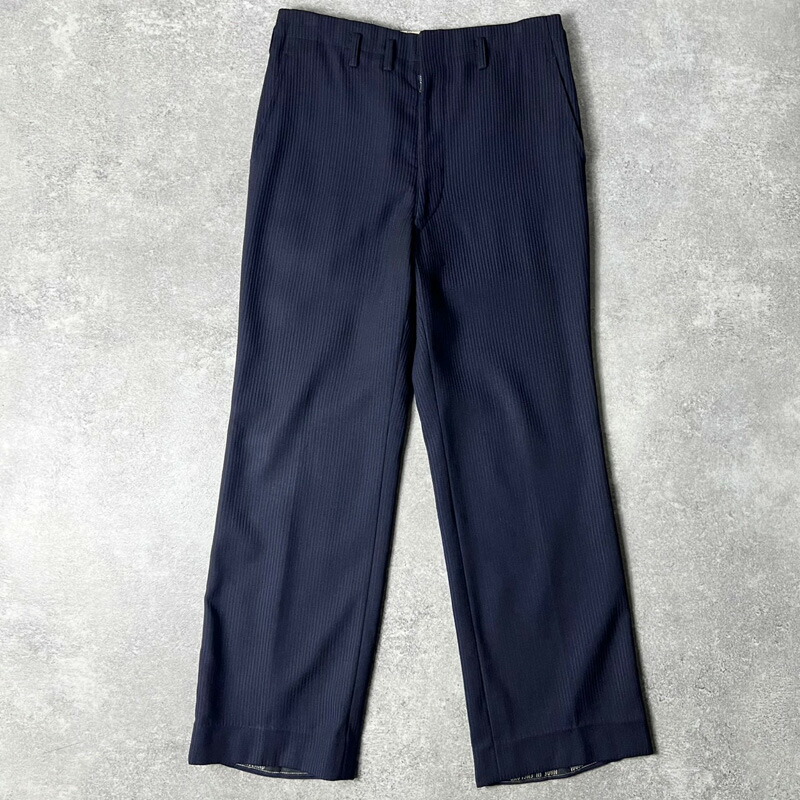 60’s USA Vintage UNKNOWN タックレーヨンスラックス 60's USA Vintage UNKNOWN タックレーヨンスラックス