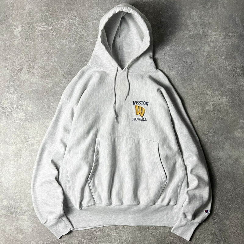 楽天市場】00s Champion 3段 カレッジ 刺繍 プレミアム リバース