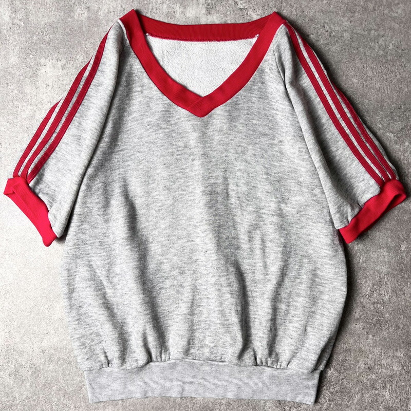 ビンテージ スウェット 60s 70s レア 赤白 ビンテージ スウェット 60s