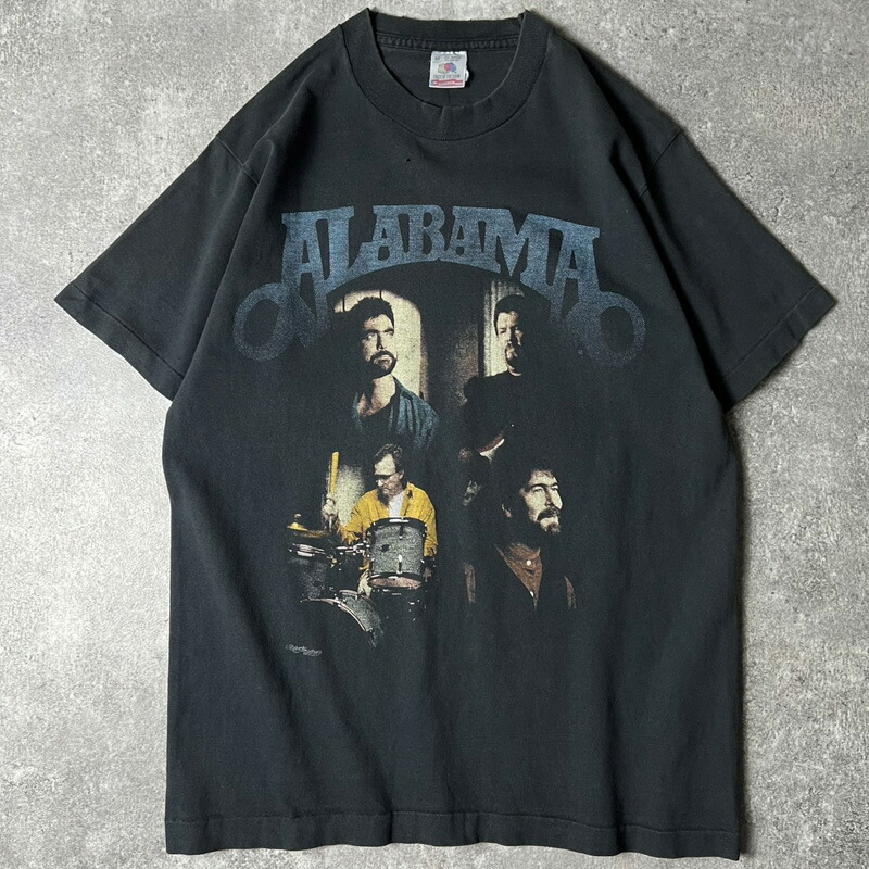 90s USA製 ALABAMA オフィシャル 両面 プリント 半袖 Tシャツ M / 90年代 アメリカ製 オールド アラバマ バンド バンT シングル 【中古】 古着 アメリカ古着 USED ユーズド 中古 VINTAGE US古着 アメカジ