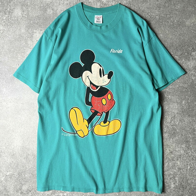 楽天市場】80s ディズニー オフィシャル ミッキー プリント 半袖