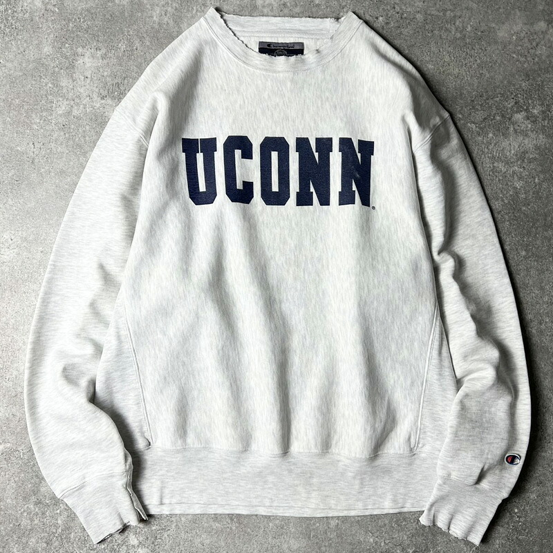 楽天市場】00s Champion カレッジ パッチ 刺繍 リバースウィーブ