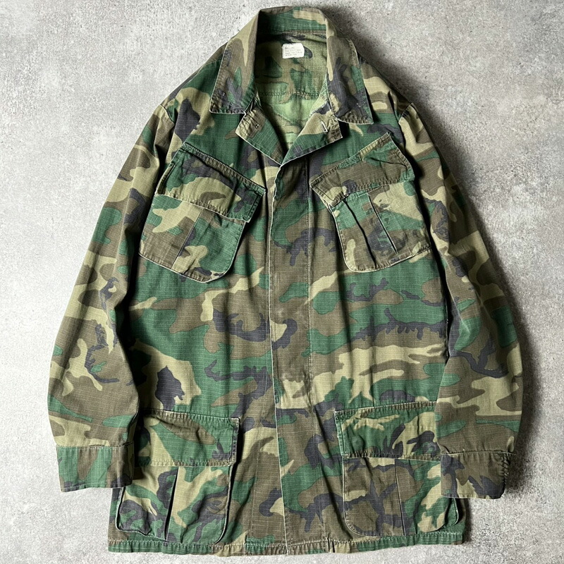 楽天市場】69年製 USMC Jungle Fatigue Jacket 4th 迷彩 Small
