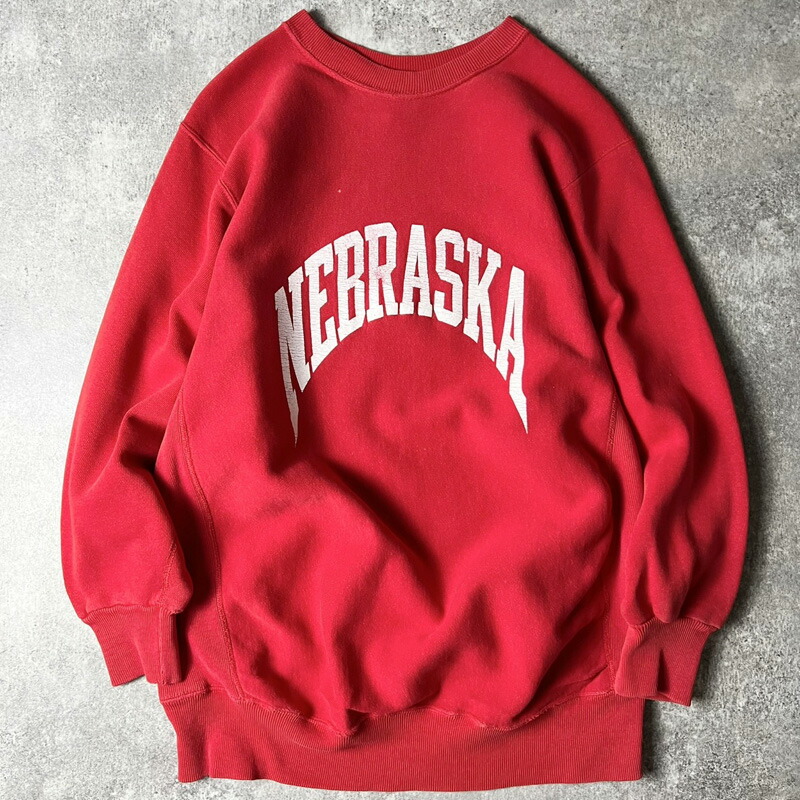 楽天市場】90s USA製 mvp 2段 カレッジ プリント RWタイプ スウェット