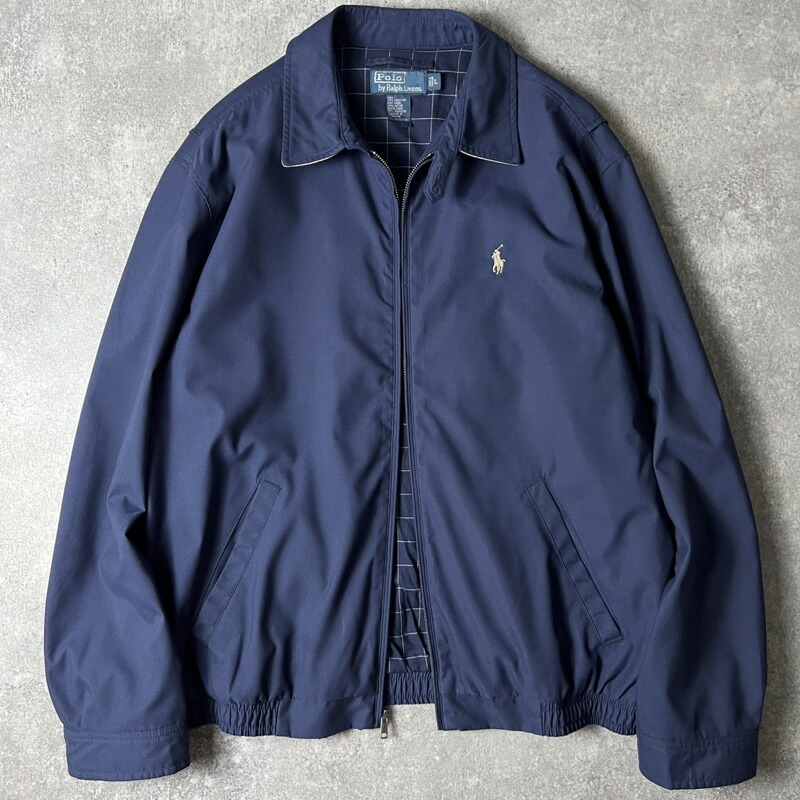 美品✨ポロバイポロラルフローレン スウィングトップ　ホースロゴ　90s XXL 楽天市場】90's Polo Ralph Lauren Swing Top(90年代 ポロ