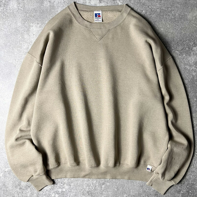 1990's Russel ラッセル USA製 両面プリント 前V スウェット 1990's Russel ラッセル USA製 両面プリント 前V スウェット 90