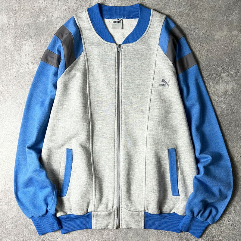 PUMA ビンテージ ジャージ サンプル品 楽天市場】80s ビンテージ □ PUMA プーマ フルジップ ハイネック