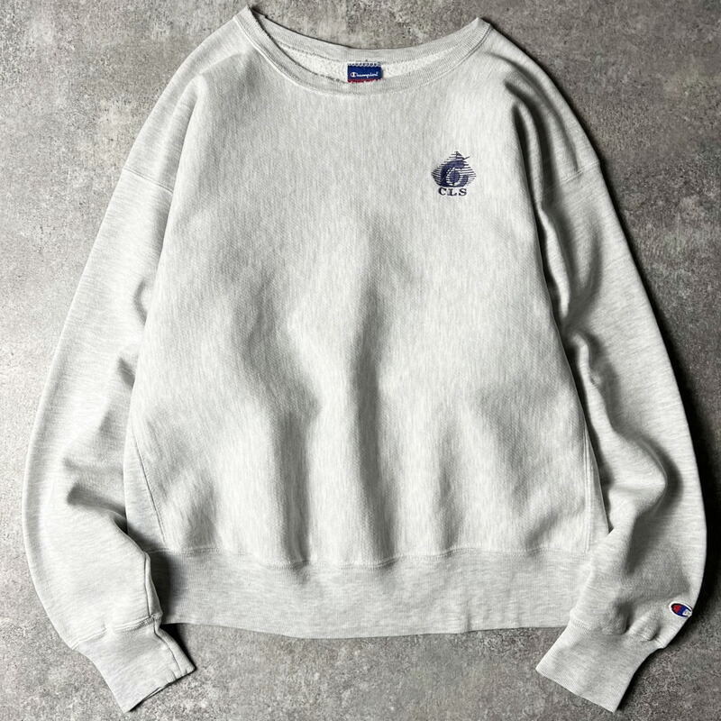 楽天市場】90s Champion カレッジ パッチ 刺繍 リバースウィーブ