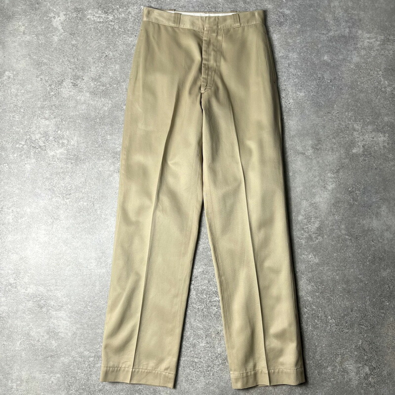 60s 軍チノ アーミー チノパン ビンテージ usa製 old 70s 楽天市場】60s US ARMY 米軍実物 ノータック コットン チノ