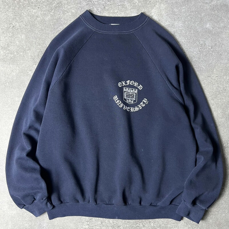 USA製 Sports wear ヴィンテージスウェット 70s 1970 古着 70s USA製 Sportswear 無地 ソリッド プレーン ラグラン