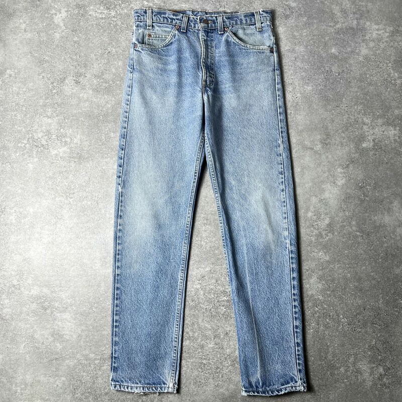 楽天市場】ヒゲ 90s USA製 Levis 505 デニム パンツ 33 34 / 90年代