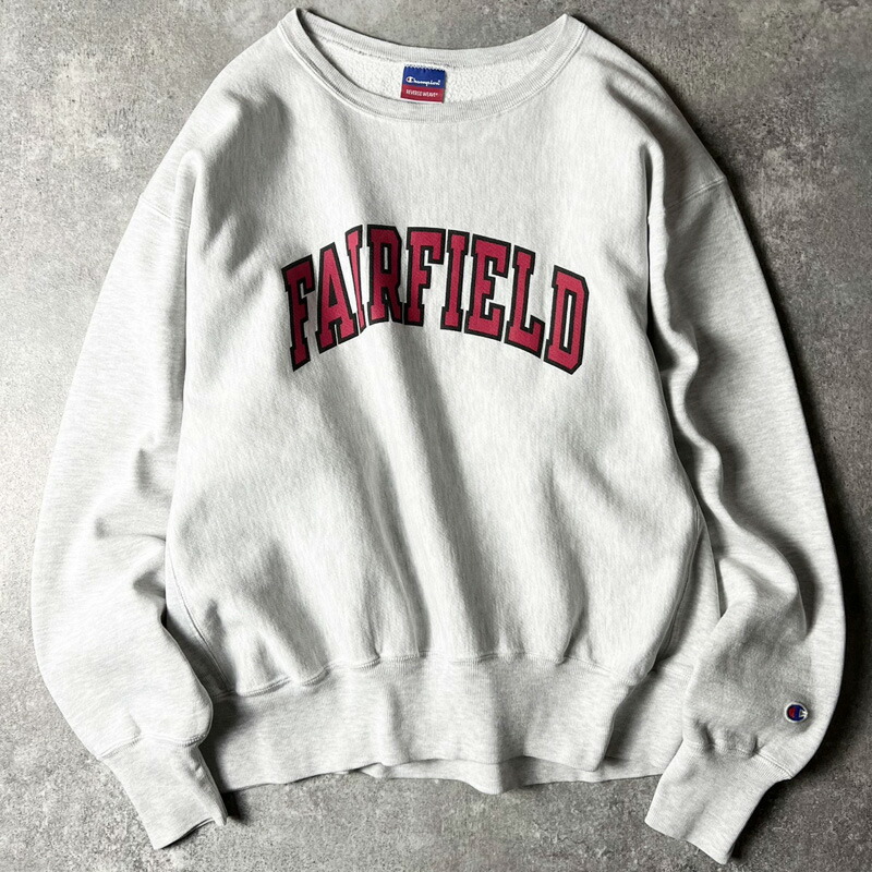 楽天市場】カットオフ 90s USA製 Champion 3段 カレッジ プリント