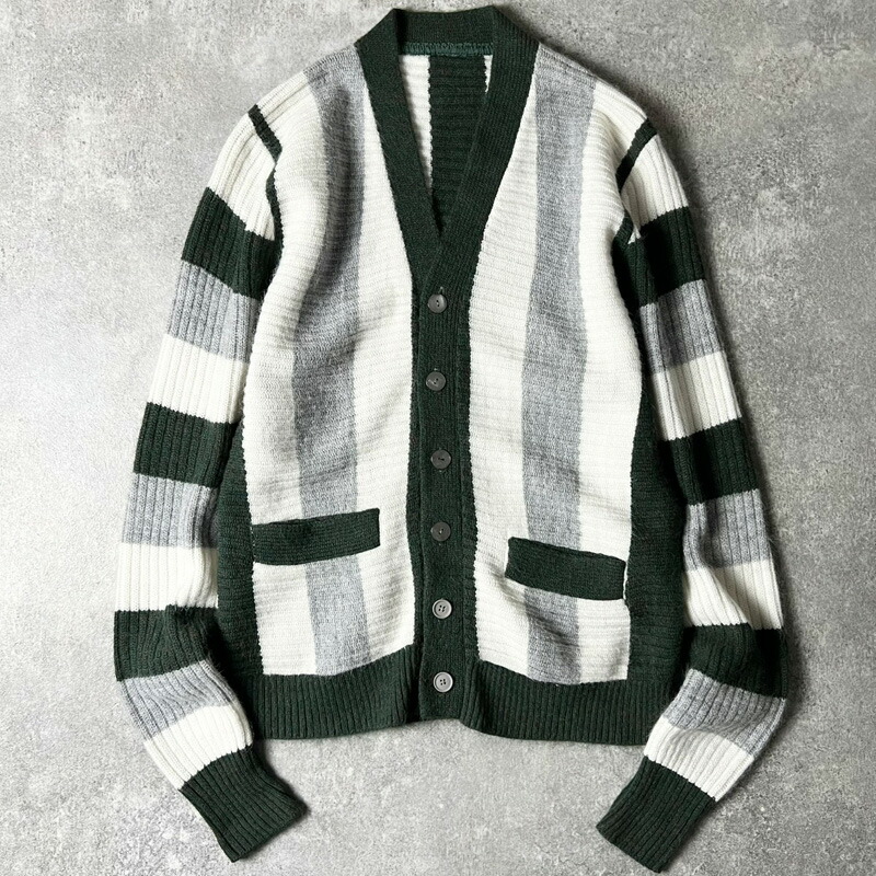 60s Ram Knitting Mills ウールニットカーディガン 60s Ram Knitting Mills ウールニットカーディガン
