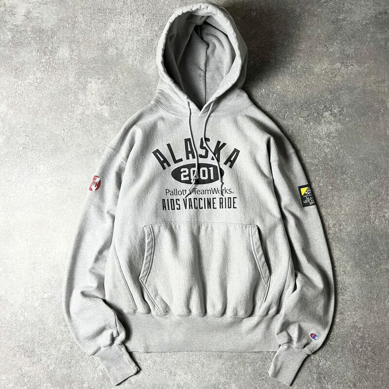 楽天市場】00s Champion 両面 カレッジ プリント プレミアム リバース