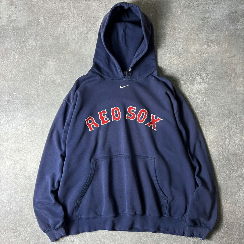 美品 ナイキ ボストン レッドソックス ハーフジップ トレーニング XXL 美品 ナイキ ボストン レッドソックス ハーフジップ