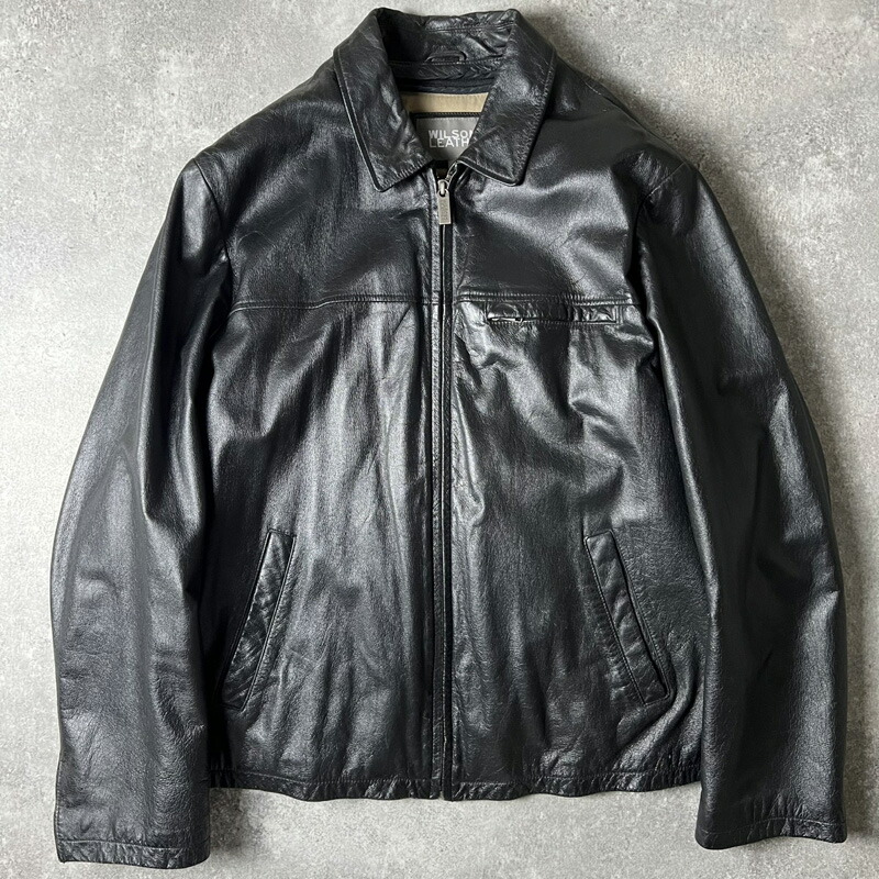 楽天市場】80s 90s ビンテージ パキスタン製 □ WILSONS 本革