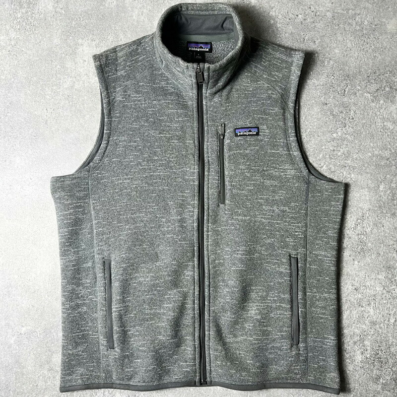 17年製 Patagonia フルジップ ベターセーター ベスト L / パタゴニア フリース ハイネック 霜降り グレー アウトドア 【中古】 古着 アメリカ古着 USED ユーズド 中古 VINTAGE US古着 アメカジ