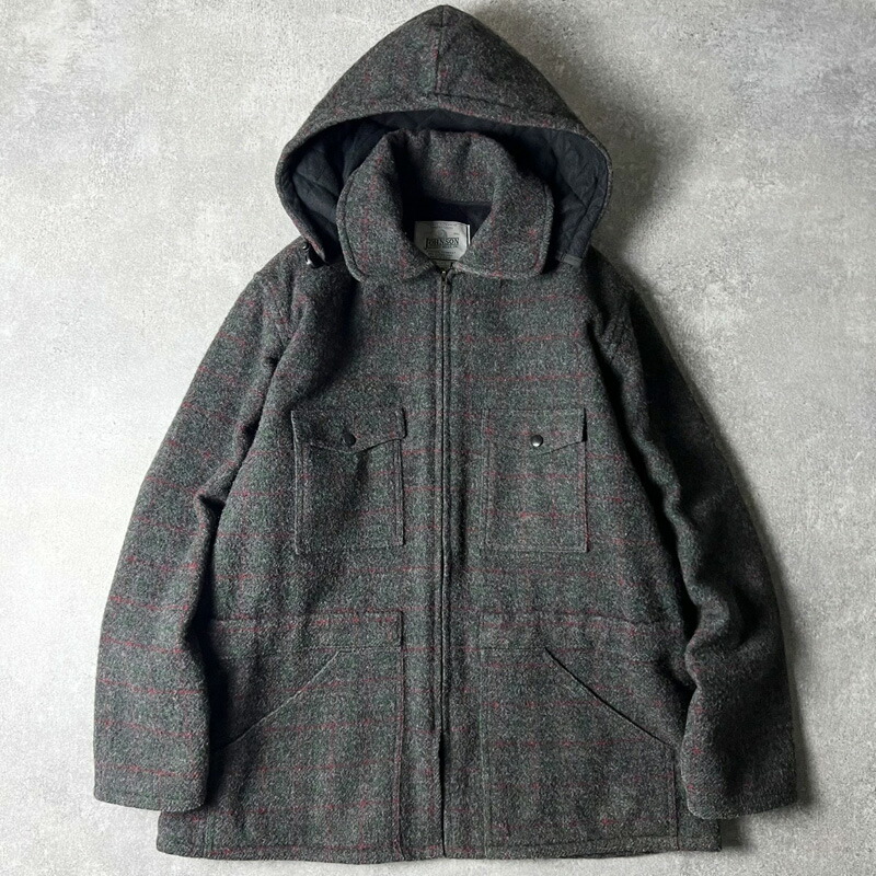 デッドストック 70s USA製 ウールリッチジャケット 70年代 USA製 WOOLRICH ウールリッチ コーラルピンク ダック地