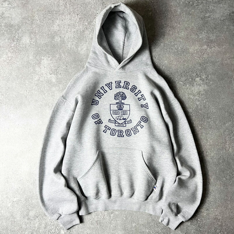 楽天市場】70s 80s 金タグ USA製 RUSSELL 無地 スウェット フード