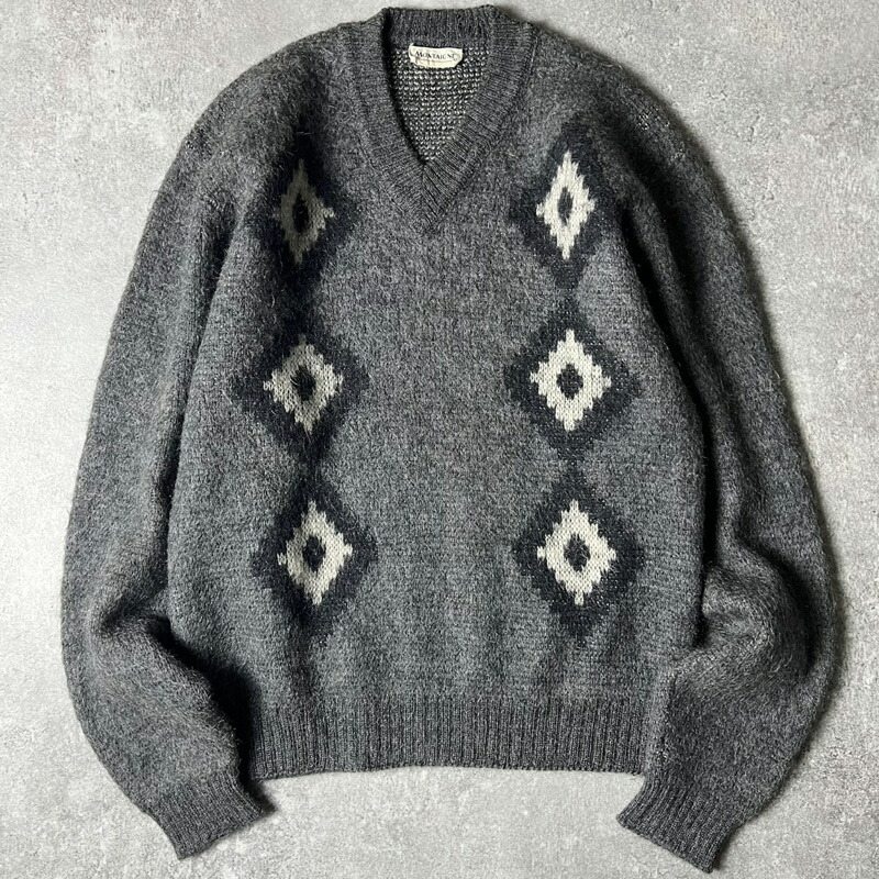 楽天市場】60s UNKNOWN 2トーン 切替 30% モヘア アクリル V 楽天市場】60s UNKNOWN 2トーン 切替 30% モヘア アクリル V