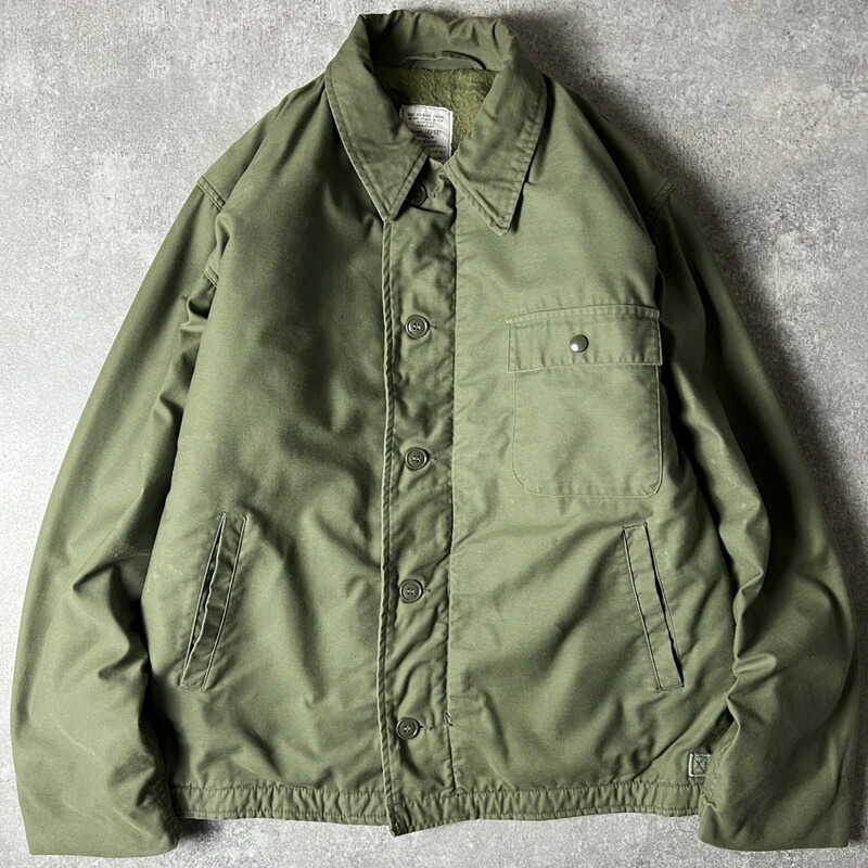 楽天市場】US.NAVYデッキジャケット【ALPHA INDUSTRIES1970's &1980's