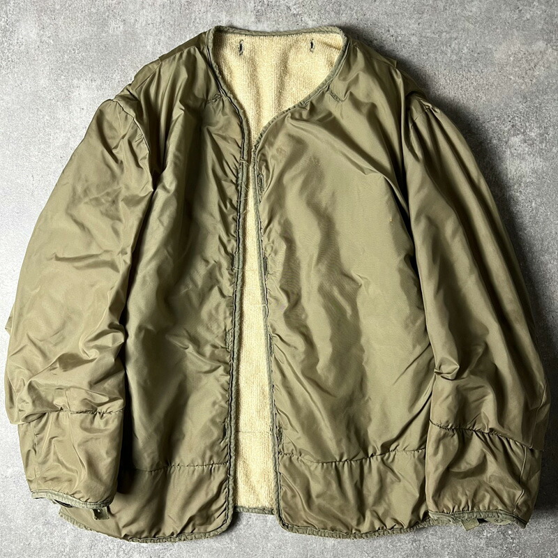 楽天市場】50s 黒タグ 実物 米軍 USAF ウール パイル ライナー