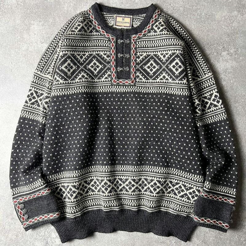 NORLENDER ノーレンダー✨️ノルウェー製✨️ノルディック セーター NORLENDER ノーレンダー ノルウェー製 ノルディック セーター 54