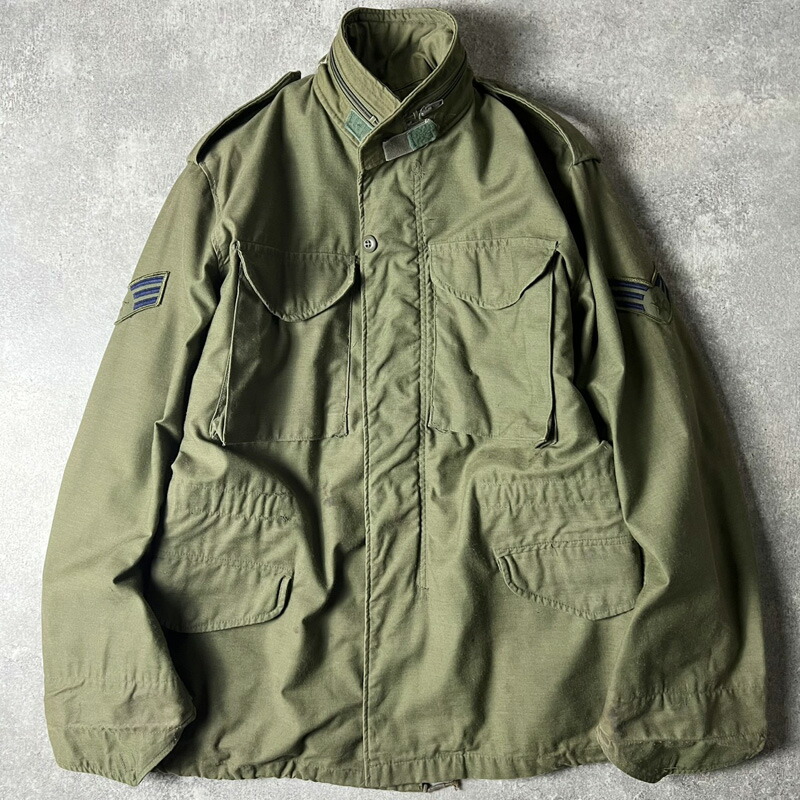 80s 85年製 US ARMY 米軍実物 M-65 活動の領域 上衣 S-R 3rd / 80年月日 ビンテージ ミリタリー 正規陸軍 オリーブ 緑であること 【中古】 古着 亜米利加古着 USED ユーズド 中古 VINTAGE US古着 アメカジ