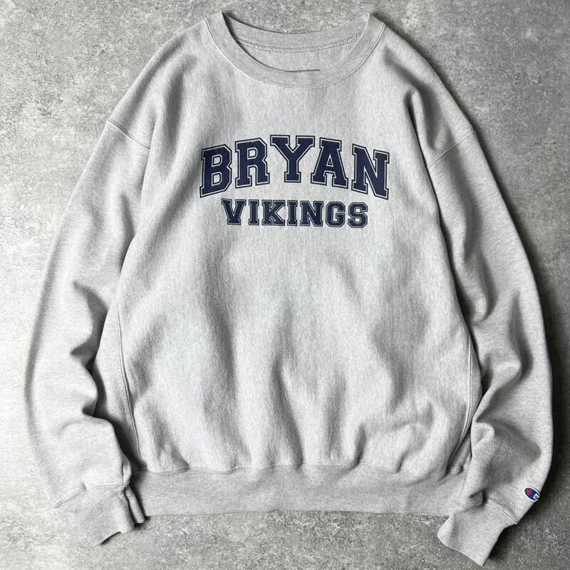 楽天市場】90s Champion 2段 カレッジ プリント リバースウィーブ